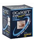 Ocusoft Eye Lid Scrub Cleanser Pre Moistened Pads Original NEW 30 Pack 