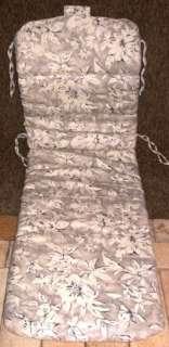 Outdoor Patio Chaise Cushion ~ Magnolia Dusk NEW  