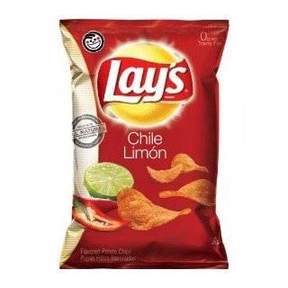 Lays Chile Limon Flavored Potato Chips, 1.875oz Bags (Pack of 28)