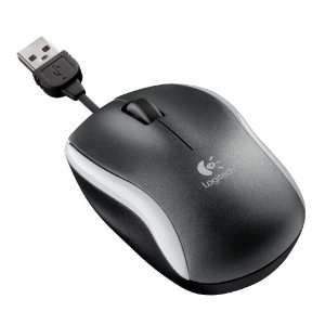  Logitech Corded Mouse M125 (Silver) Electronics