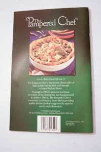 Pampered Chef Fall/Winter 2001 Seasons Best Recipes  
