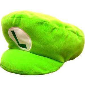   Brothers 13 Inch Plush Luigi Pillow Hat Not Wearable Toys & Games