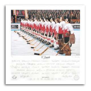 TEAM CANADA 72 SUMMIT SERIES 1972 AUTO SIGNED BY 35 KEN DRYDEN PAUL 