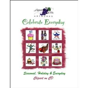  Celebrate Everyday (Seasonal, Holiday & Everyday) Clipart 