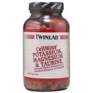  Cellmins Potassium, Magnesium, Taurine 180C Health 