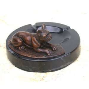    Metropolitan Galleries SRB25150 Ashtray Dog Bronze