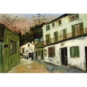   Maurice Utrillo   24 x 16 inches   The Italian Hous