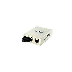 Media Converter 10BT 100BFX 100BASE TX RJ 45 Sc Mm Ext P