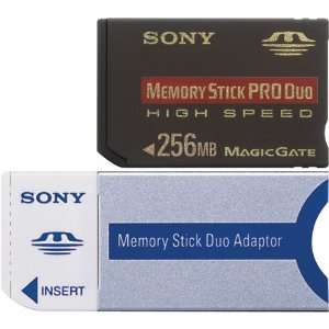  Sony 256MB MEMORY STICK PRO DUO HIGH SPEED ( MSXM 256N 