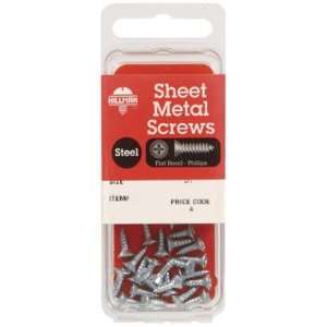   Hillman Zinc Plated Steel Sheet Metal Screws (5575)