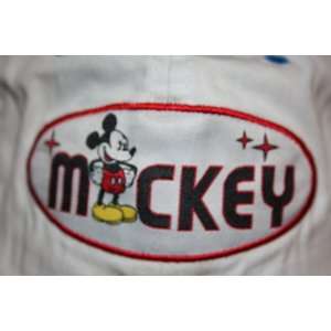    Disney Mickey Mouse White Baseball Cap Hat 