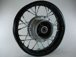 10 Rear Rim for pit bikes running a drum brake. Fits Honda CRF50 and 