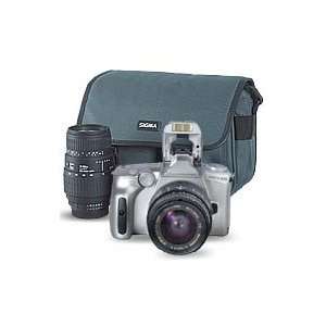  Konica Minolta  Maxxum 50 Quartz Date SLR Camera  w/ Sigma 