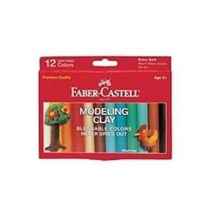 Faber Castell Modeling Clay 12ct. Toys & Games