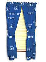 Duke Blue Devils NCAA Two 42 x 84 Curtain Panels  