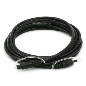  Monoprice 12Ft Toslink To Mini M/M 5.0Mm Od Molded Cable 