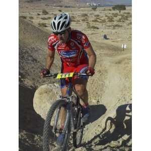  Teenage Competitior in the Mount Sodom International Mountain Bike 