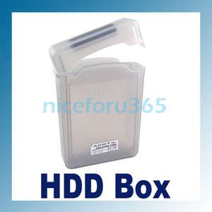   IDE SATA HDD Dust Proof Storage Tank Box Hard Disk Case Portable New