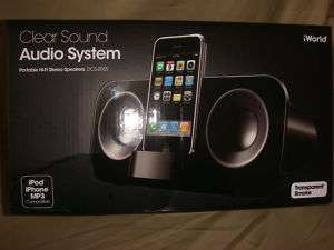 Iworld Portable Hi Fi Stereo Speakers IPOD IPHONE  