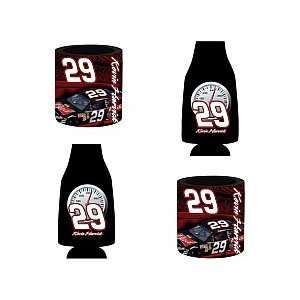   Kevin Harvick 2 Can Koozies and 2 Bottle Koozies