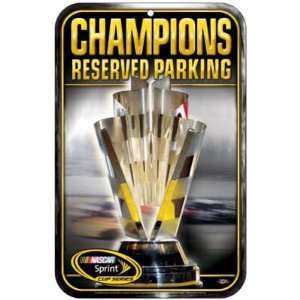  Wincraft Nascar Sprint Cup Series Reserved Parking Sign 