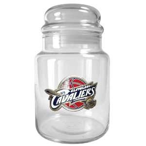 Cleveland Cavaliers NBA 31oz Glass Candy Jar   Primary Logo  