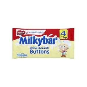 Nestle Milky Bar Buttons 4 Bags 80g   Pack of 6  Grocery 
