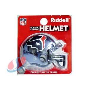  Houston Texans Chrome Pocket Pro NFL Helmet