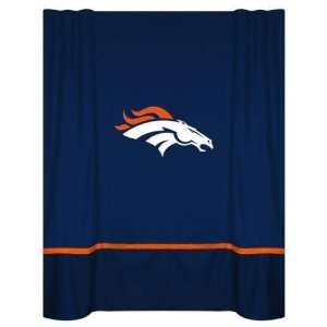    Denver Broncos MVP Bathroom Shower Curtain