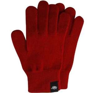  Nike Arkansas Razorbacks Ladies Cardinal Knit Gloves 