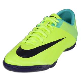 Nike Mercurial Victory II Indoor Volt/Retro and Imperial Purple 442015 