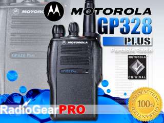 Motorola GP328 Plus VHF 136 174Mhz GP 328 Ham Radio  