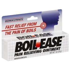  Boil Ease Pain Relieving Ointment, Maximum Strength, 1 oz 
