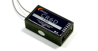 RC CR6D 6ch 2.4GHz DSSS Micro Receiver Corona RV206  