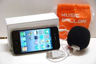 Portable Balloon Speaker Black USB iPad iPod iPhone   