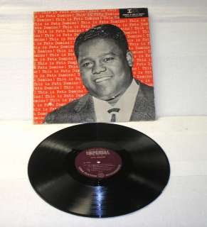 Fats Domino RARE Early Vinyl LP Record Imperial 9028  