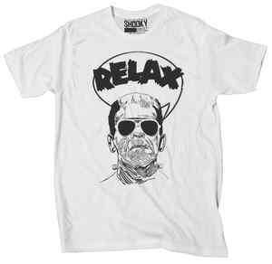   SAY RELAX FUNNY RETRO SOFT T SHIRT GOES TO HOLLYWOOD 80s MUSIC VINTAGE