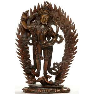  Dakini Yeshe Tshogal   Copper Sculpture