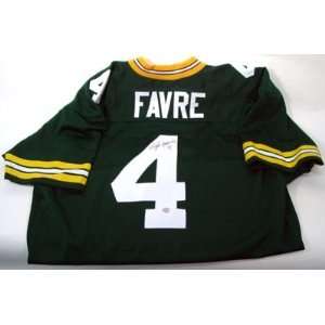  Brett Favre Signed Auth. Packers Jersey
