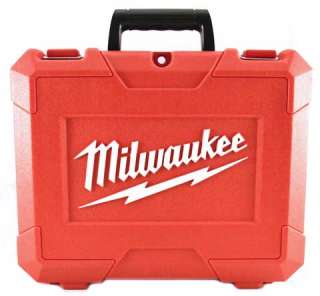 Brand Milwaukee Type M18 Drill Driver Case Holds two batteries, one 