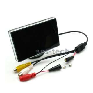 DVD VCR TFT LCD Monitor for Car Reverse Rear Camer  