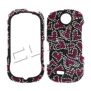 Hearts Da BLING DIAMOND COVER CASE 4 Samsung Suede R710  