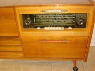 Mid Century Kuba 3954 Stereo Console Receiver Riva 810  