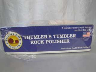THE ORIGINAL THUMLERS TUMBLER ROCK POLISHER NEW  