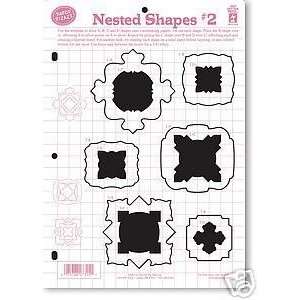  HOTP Template Paper Flair Nested Shapes #2 7315