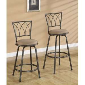   Square The Sofia Collection Bar Stools   Set of 2