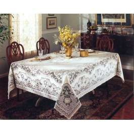 Tablecloth Windermere White Lace 70 Round by Oxford House New in 