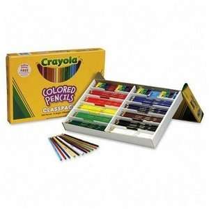     Colored Pencil Classpack with 12 Sharpeners