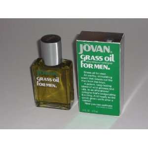  Grass Oil for Men by Jovan After Shave Cologne 4 oz Splash 