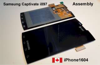 OEM Samsung Captivate Galaxy i896 i897 LCD Display + Digitizer Touch 